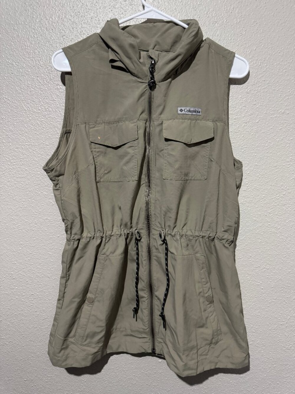 Columbia Sportswear olive green utility vest